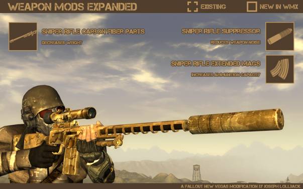 unique weapons locations fallout new vegas